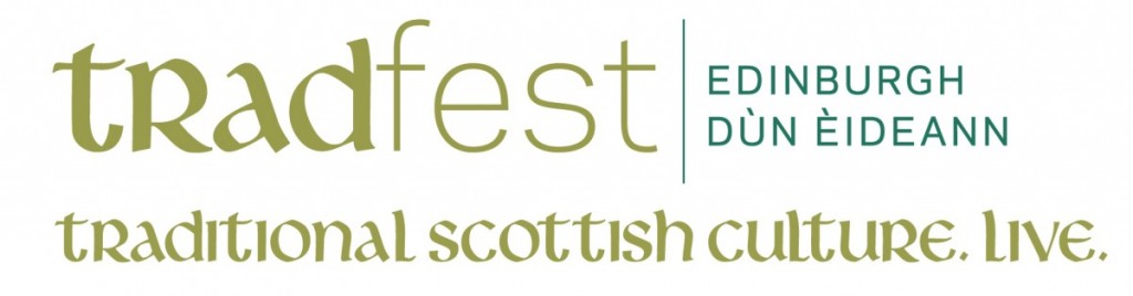 TradFest Logo with tagline Colour